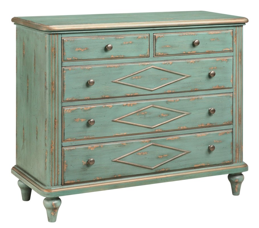 Бирюзовый комод