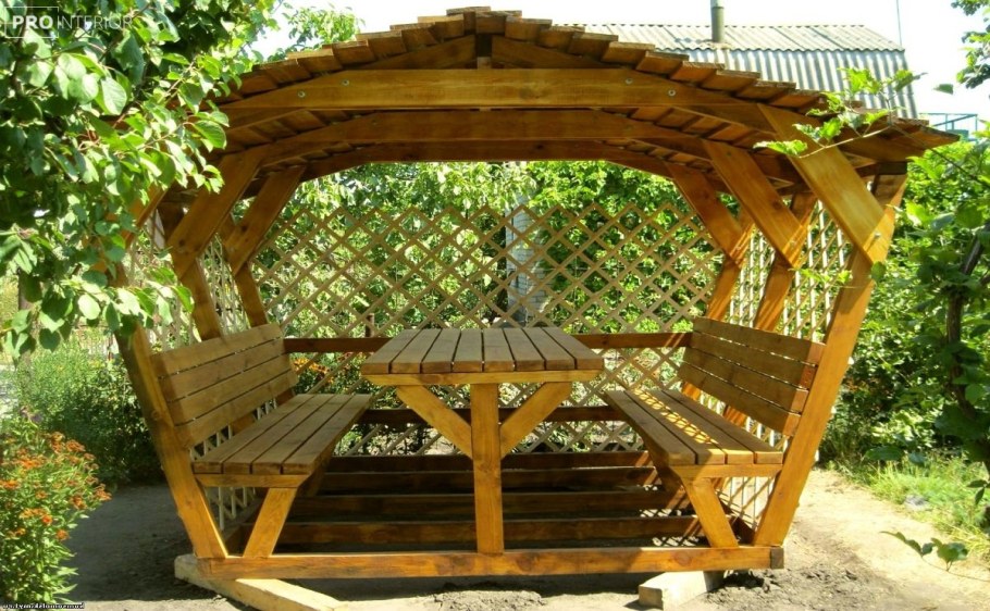 Беседки из дерева