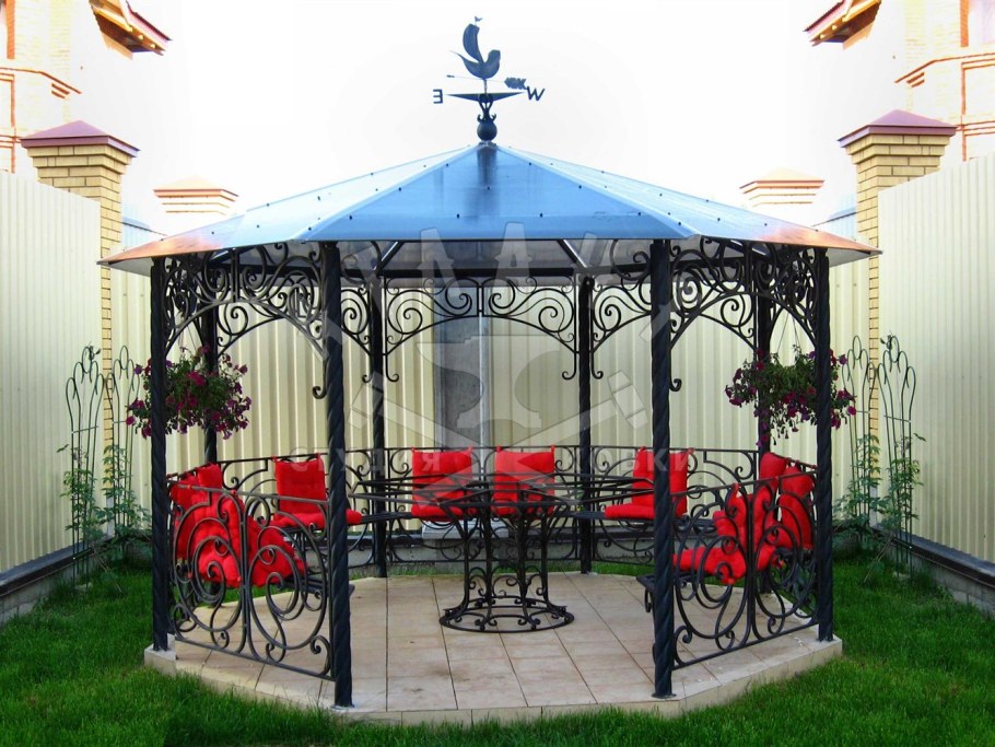 Кованые беседки