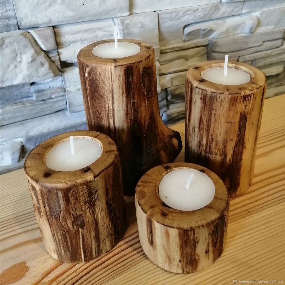 Подсвечник "лофт"