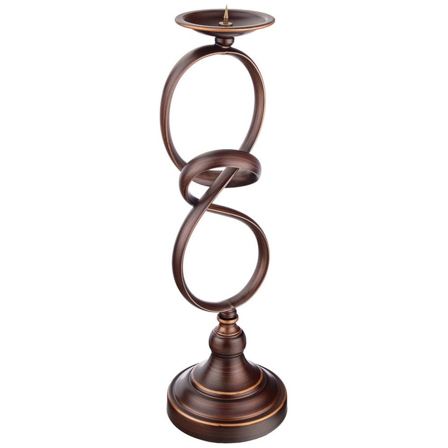 Подсвечник 14x14x28см