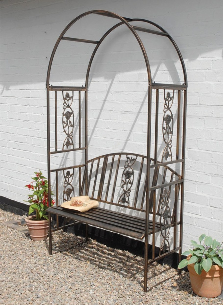 Скамья Садовая с аркой "Эльма"