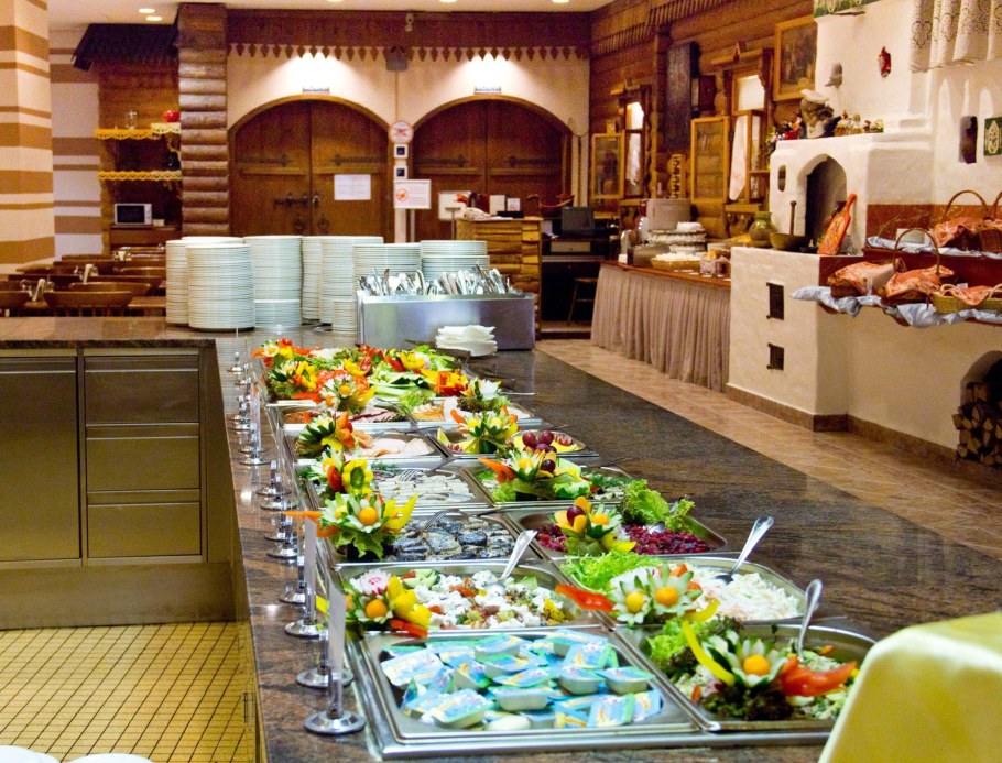 Гостиница космос Москва шведский стол