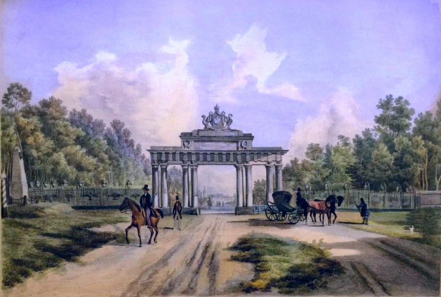 Усадьба Влахернское-Кузьминки чугунные ворота