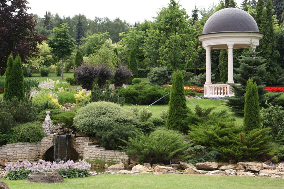 Ландшафтный пейзажный парковый стиль