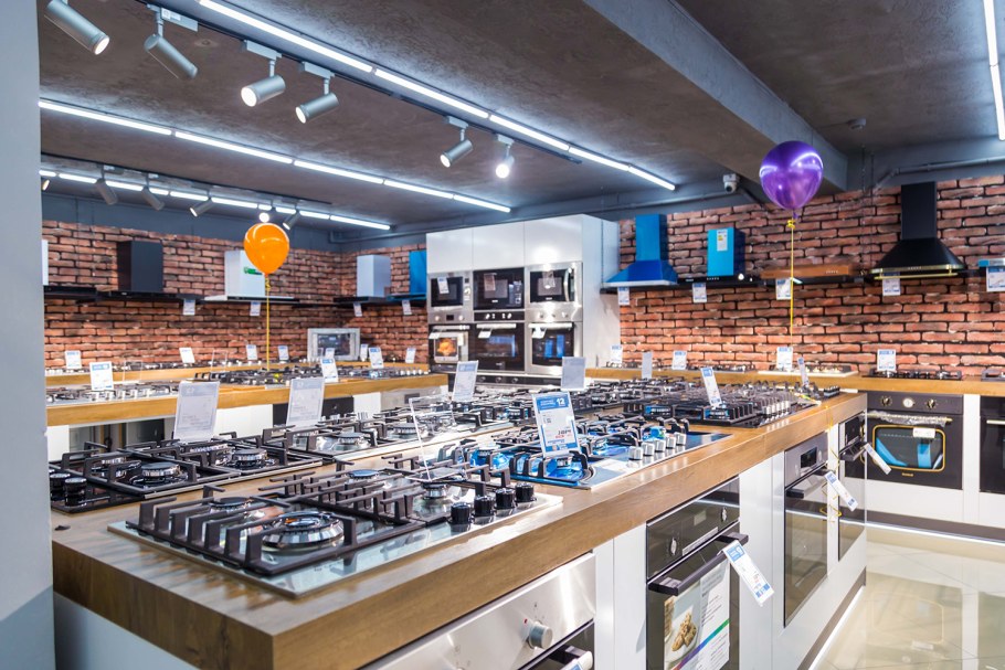 Современный магазин техники