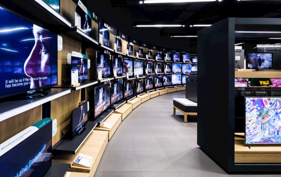 Красивый магазин электроники