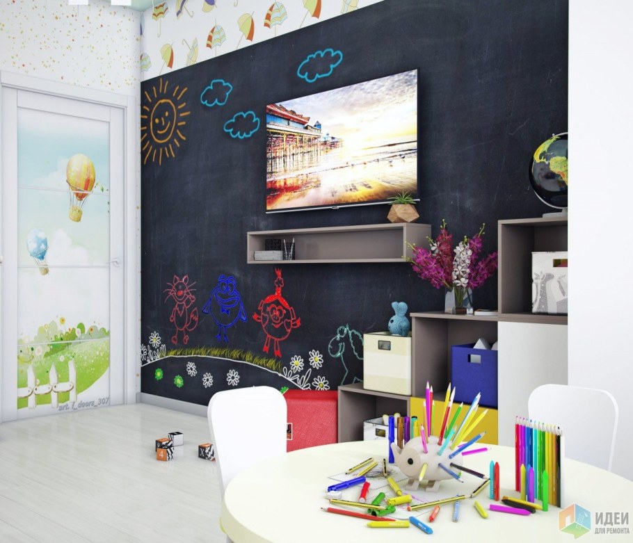 Акварельки для комнаты мальчика