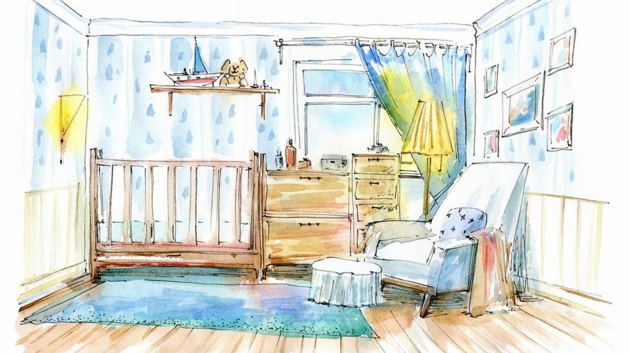 Акварельная комната