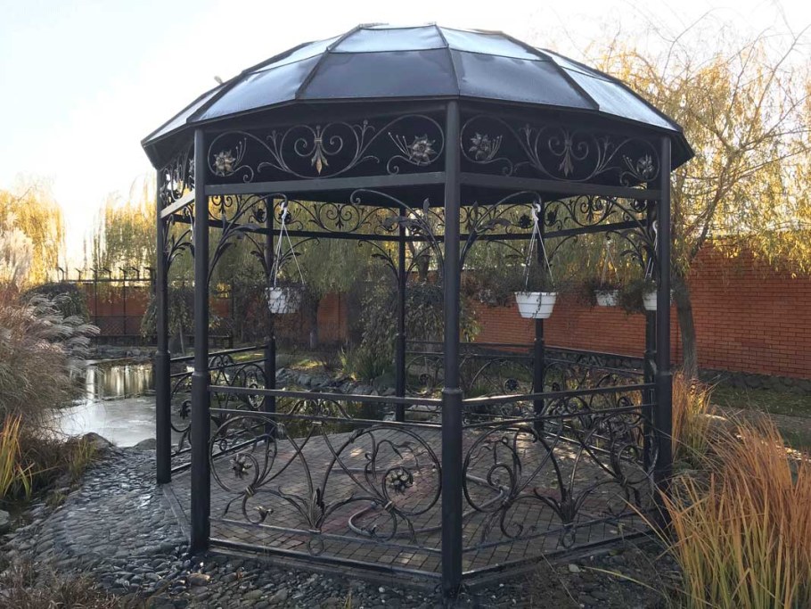 Кованые беседки