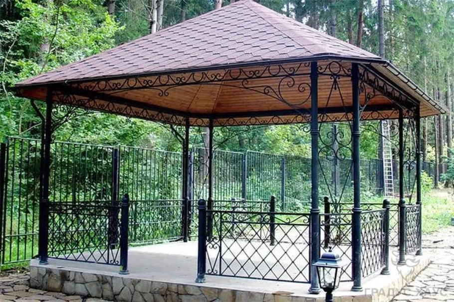Беседка металлическая
