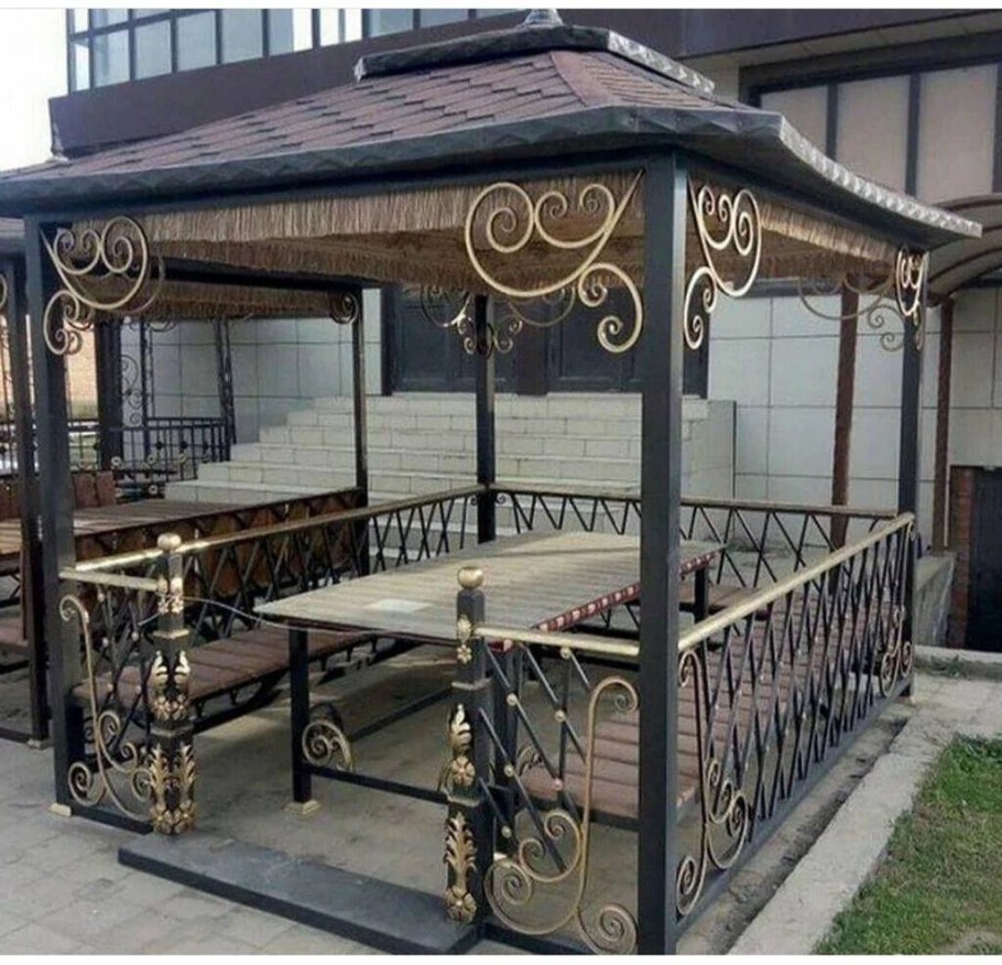 Кованые беседки