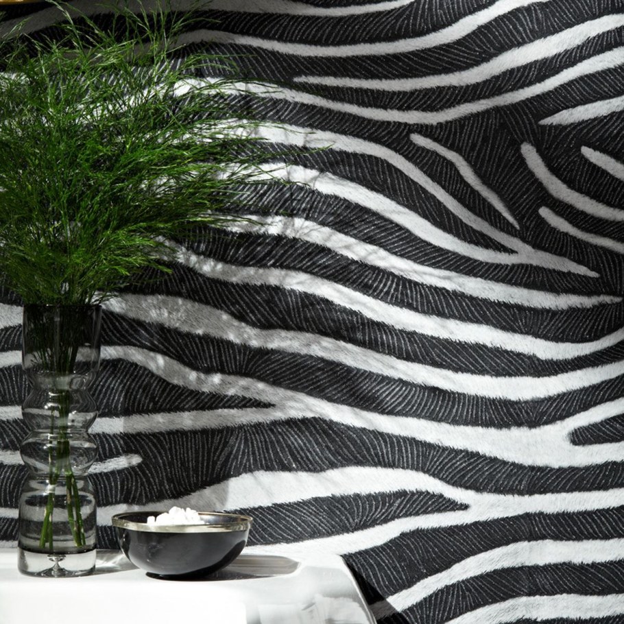 Обои под зебру