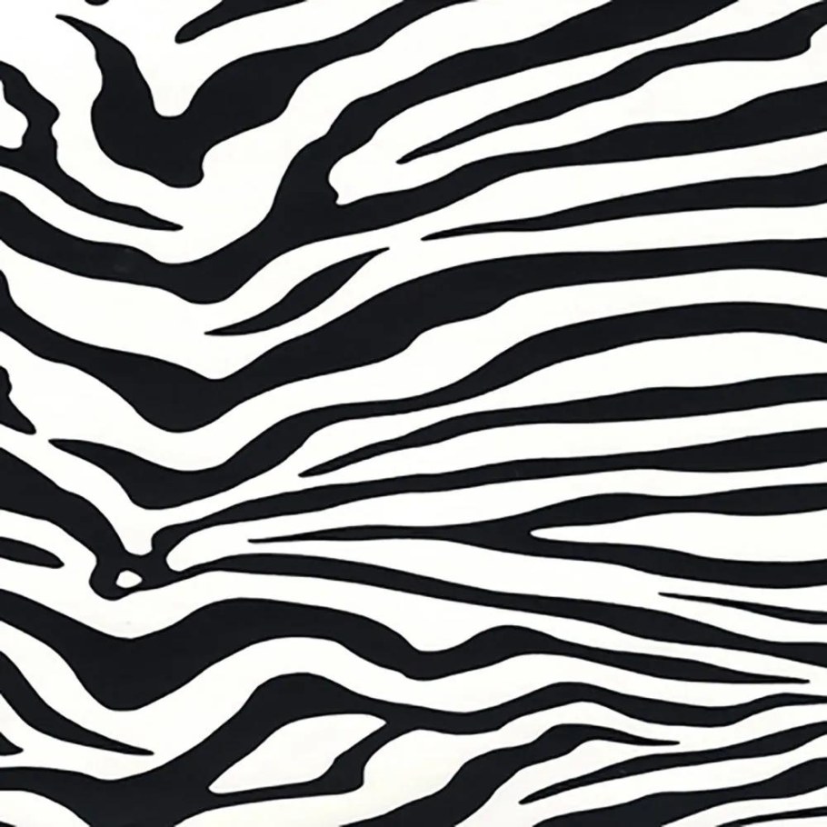 Принт коричневая Зебра