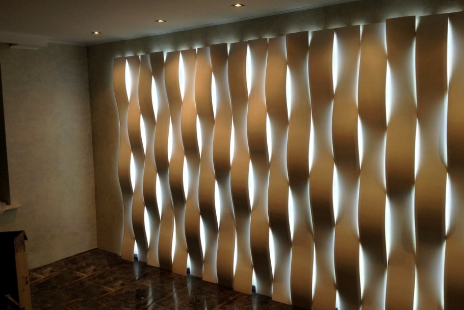 LIGHTSTREAM световая 3d панель (гипс)