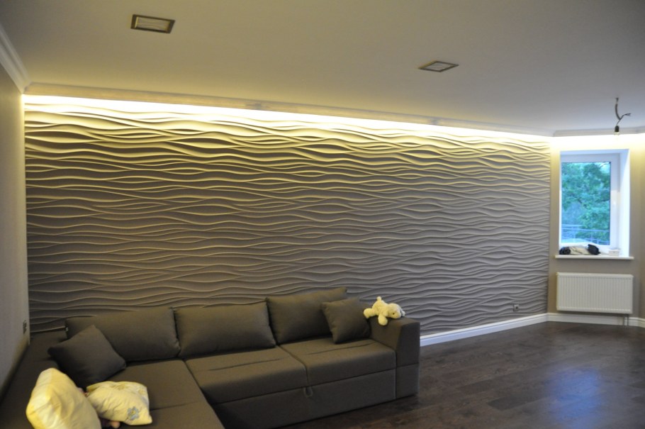 3д панели для стен с подсветкой