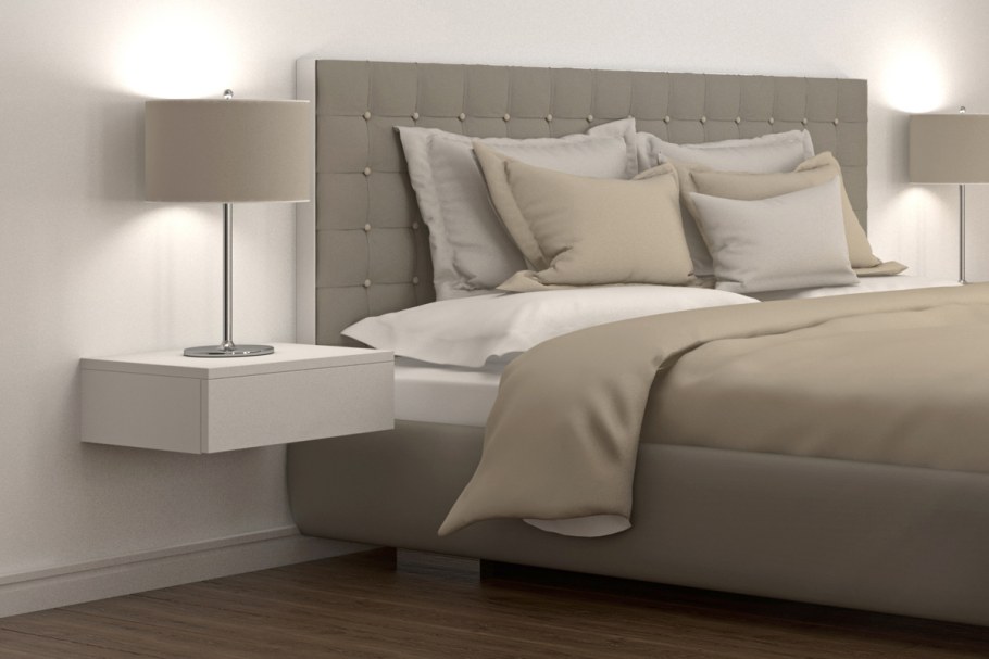 Подвесная тумба в спальню