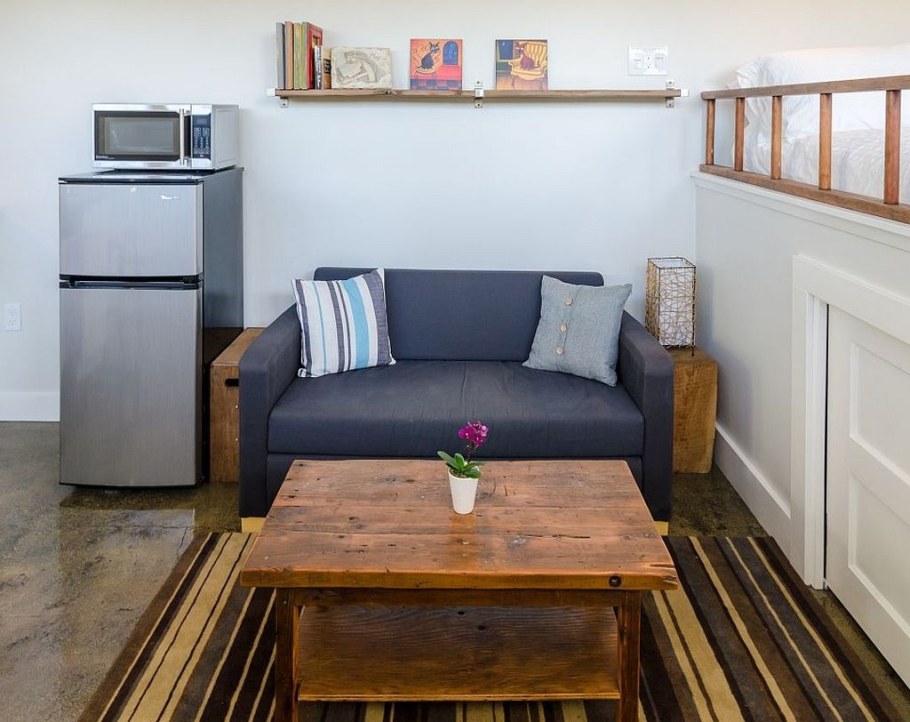 Обустроенный гараж под жилье