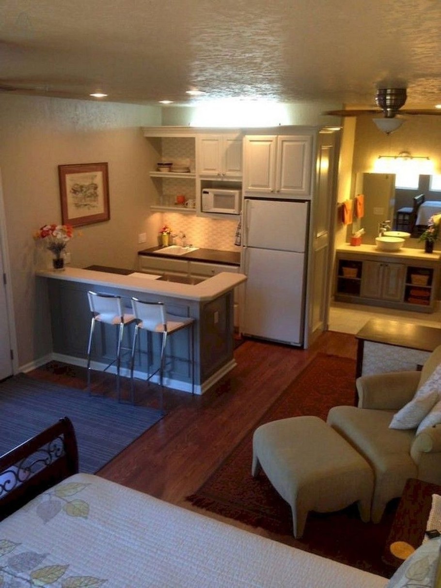 Квартира студия в гараже