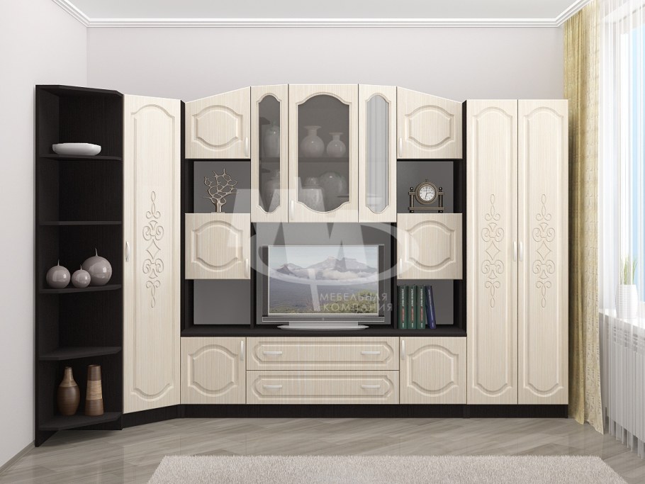 Стенка Макарена угловая