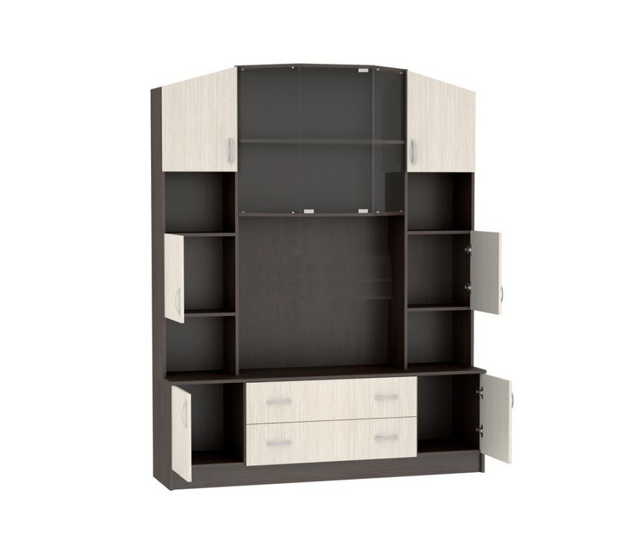 Макарена сб-2615 стенка венге/дуб Паллада