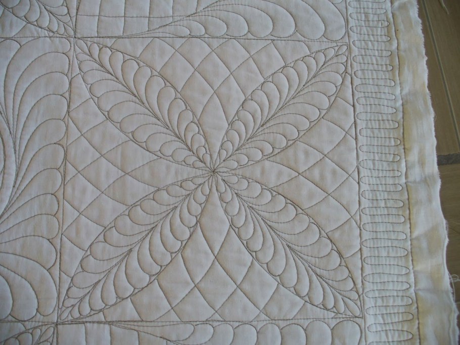 Художественная стежка перья