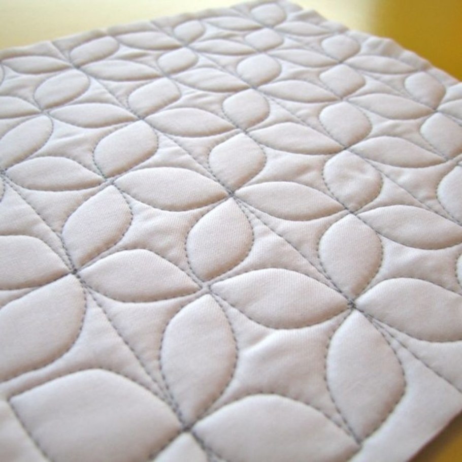 Простегать одеяло