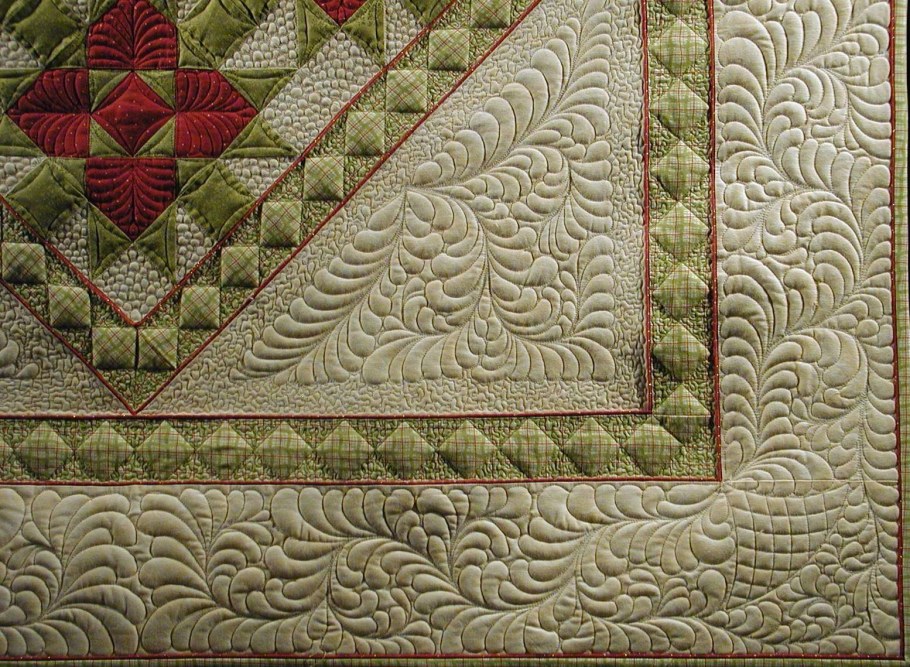 Узор для стеганого покрывала