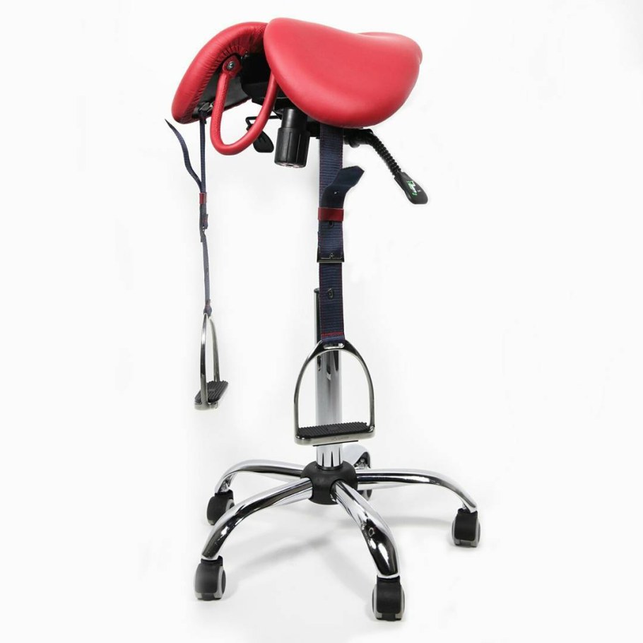 Стул с велосипедным седлом