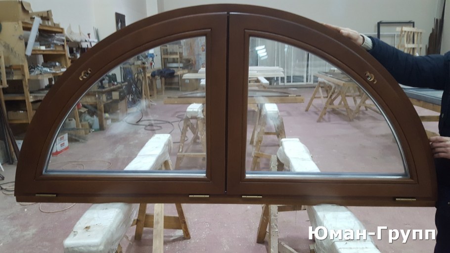 Открывание арочных окон