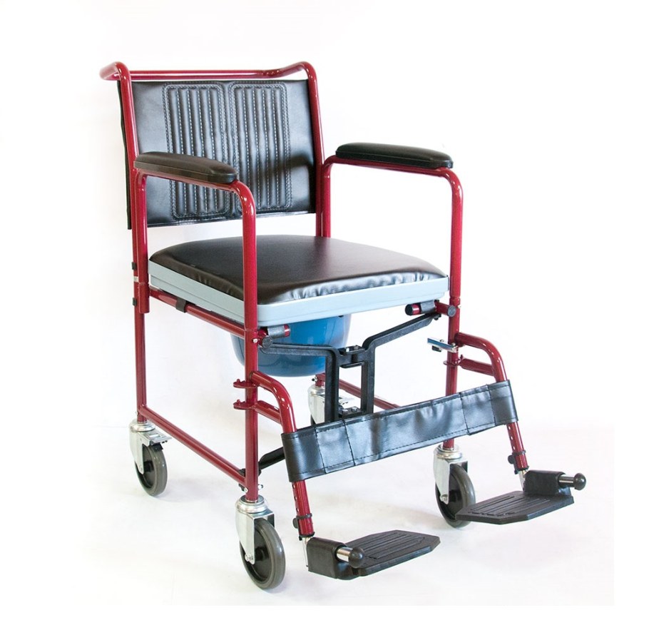 Кресло-коляска инвалидная (с санитарным устройством) fs692-45