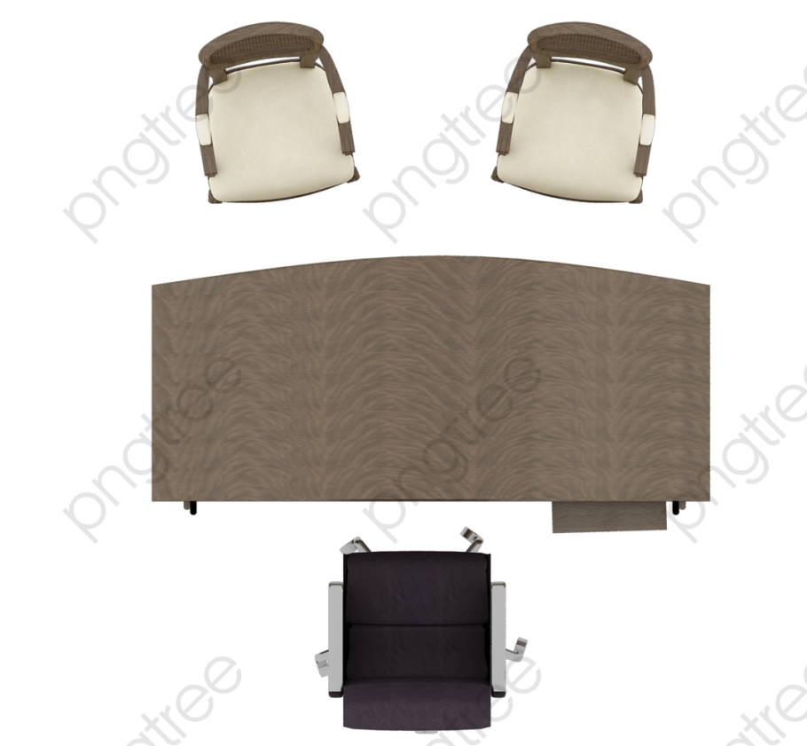 Офисное кресло вид сверху