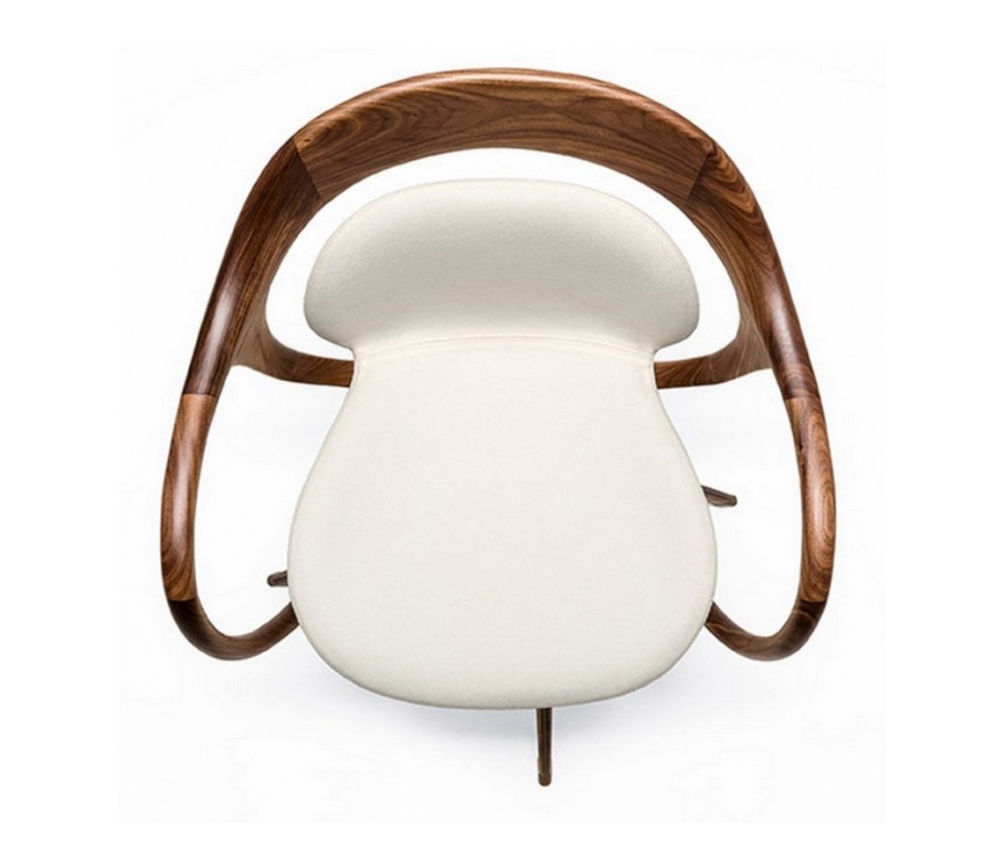 Стул кресло вид сверху