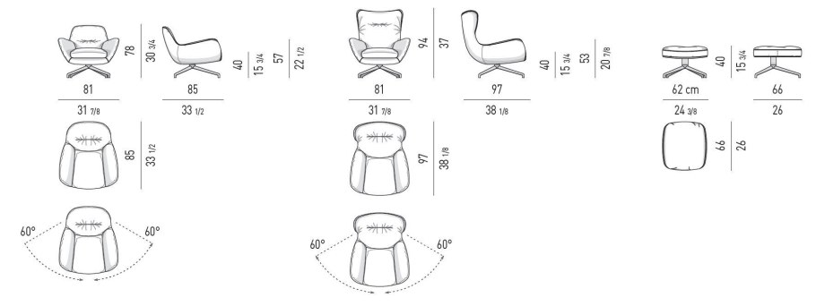 Кресло Jensen Minotti