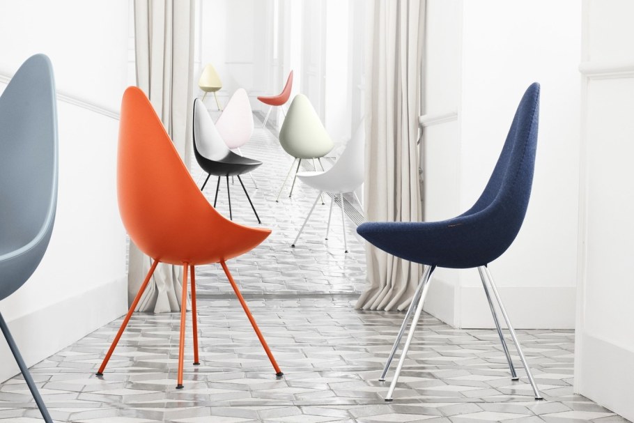 Кресло Drop Арне Якобсен