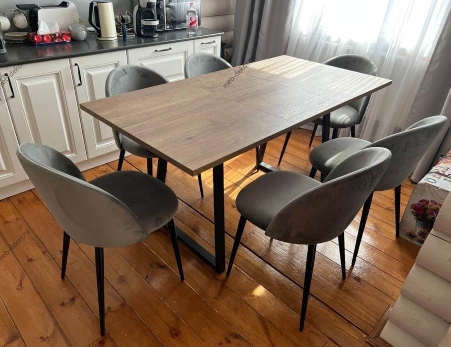 Egger Галифакс олово стол обеденный