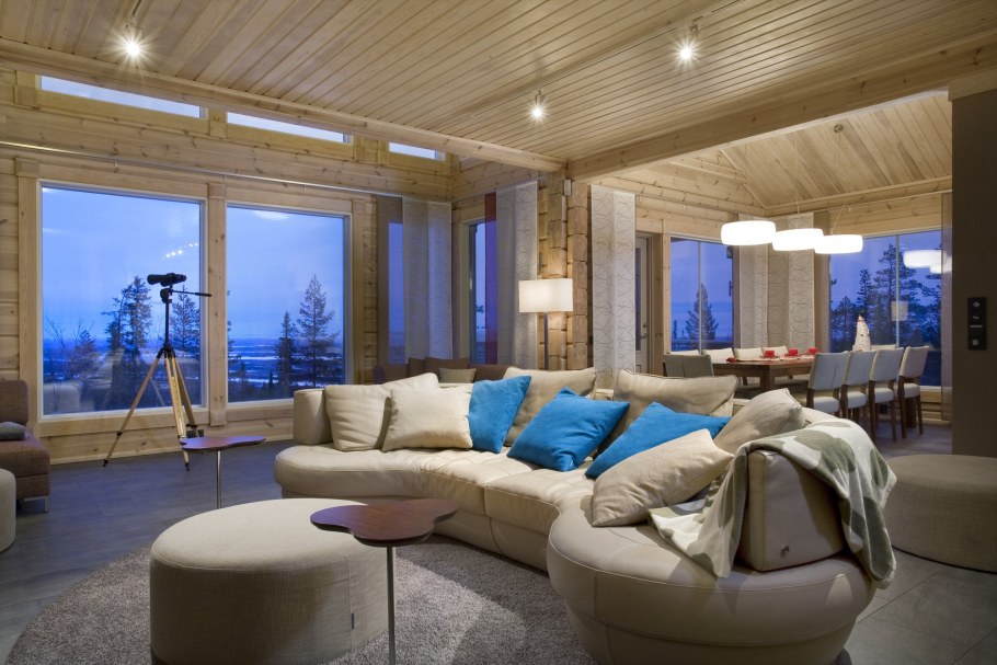 Финский дом Хонка интерьер