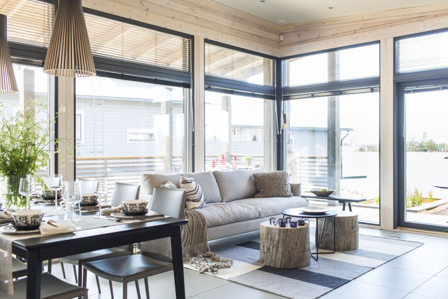 Интерьер домов Хонка