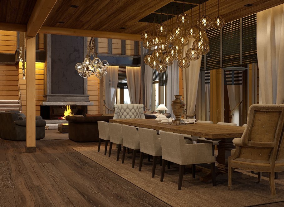 Дом из клееного бруса Хонка