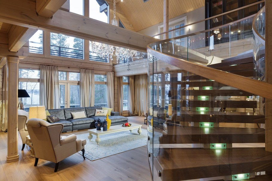 Дом из клееного бруса Хонка