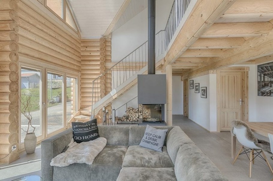 Финский дом Хонка интерьер