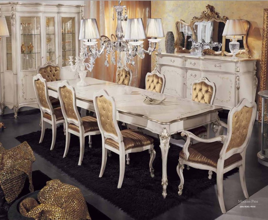 Mirandola Export стол с инкрустацией