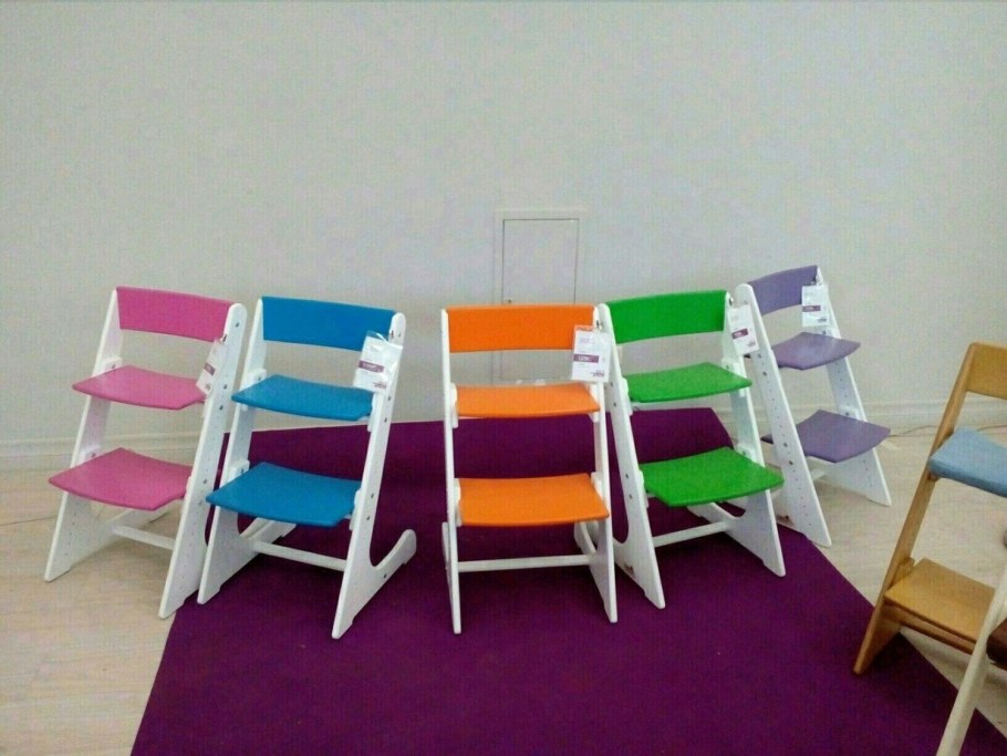 Растущий стул двухцветка