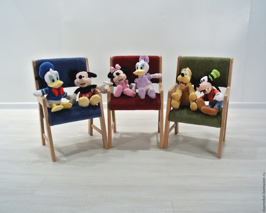 Мягкие детские стульчики