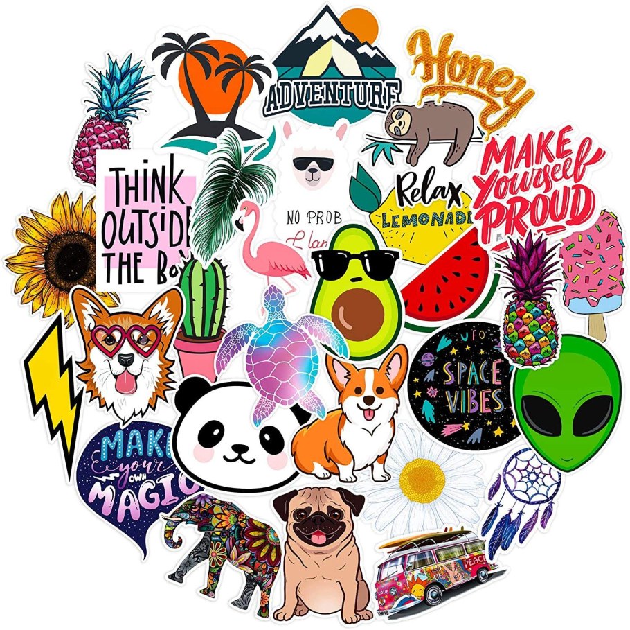 Стикеры позитив