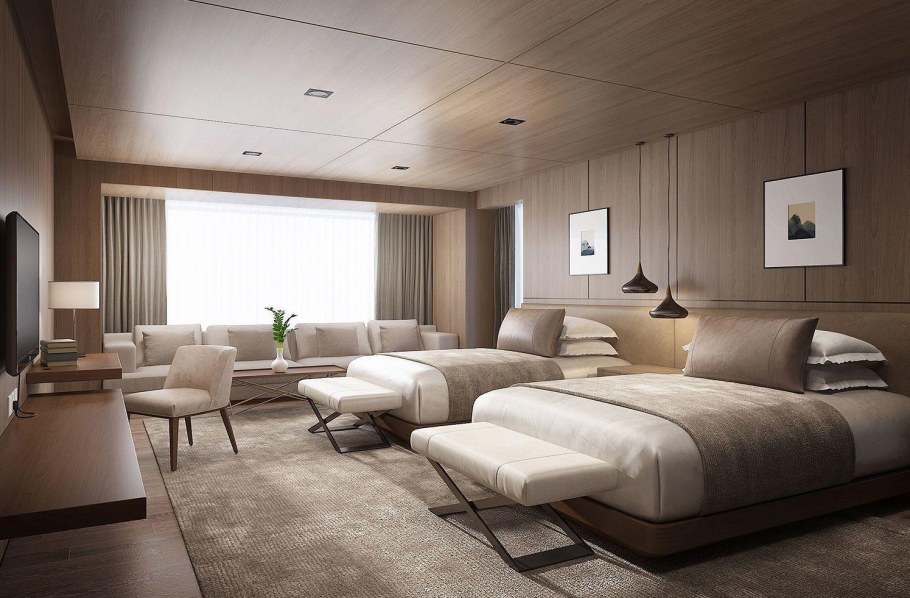 Современный интерьер отеля