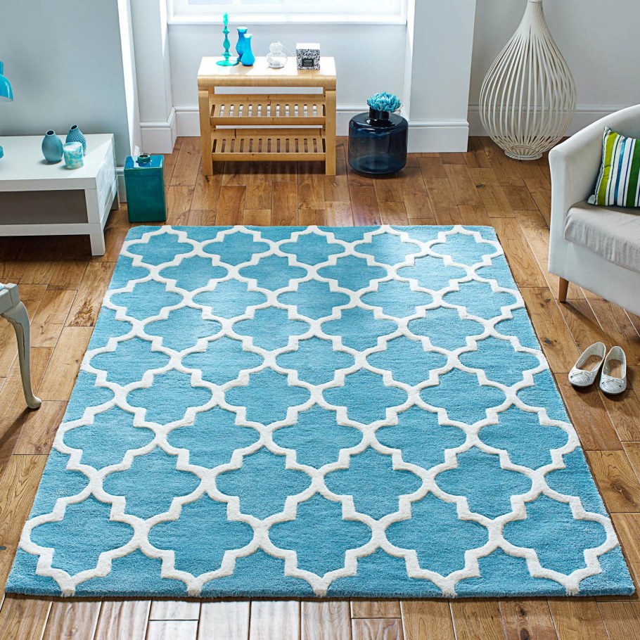 Ковры бирюзового цвета