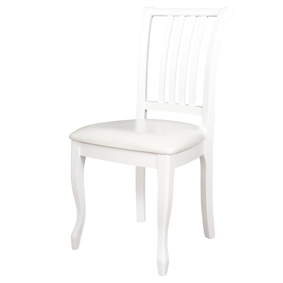 Стул Амелия белый экокожа