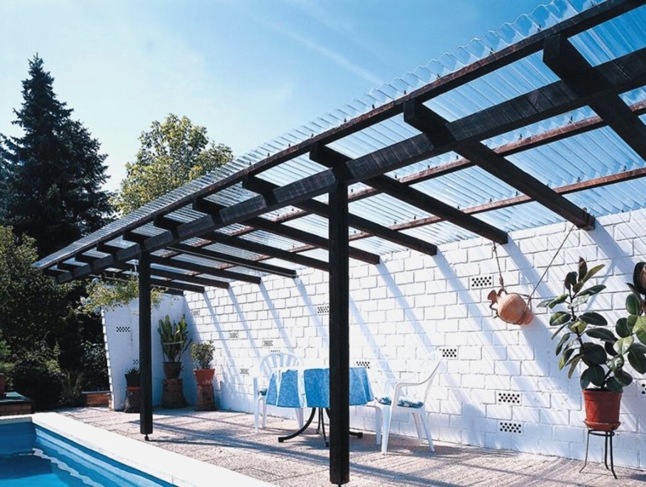 Прозрачный шифер Ондекс