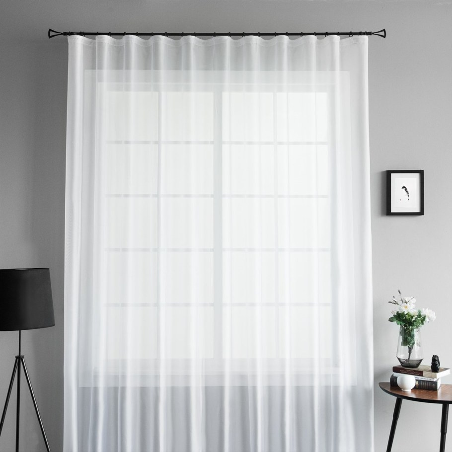 Тюль Дебора белый